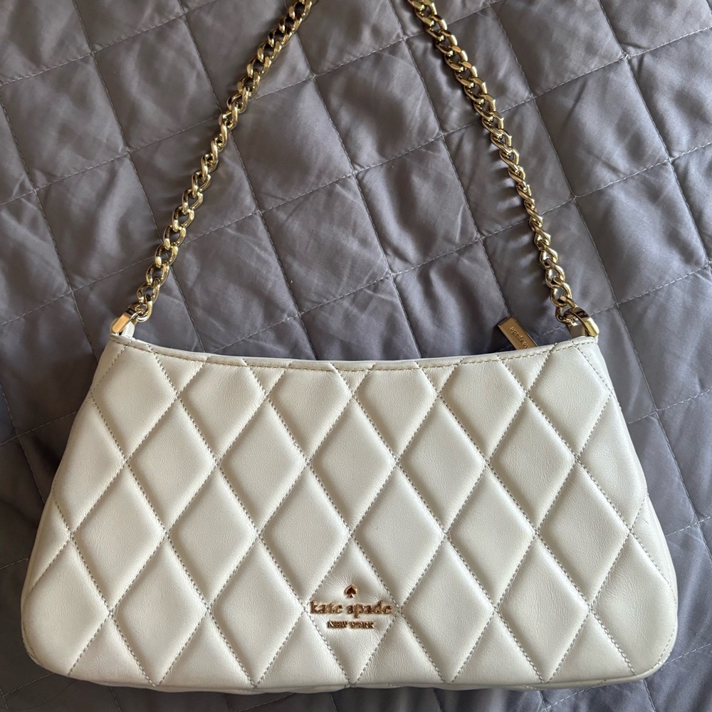 White Kate Spade shoulder bag